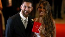 Lionel Messi s'est marié en Argentine