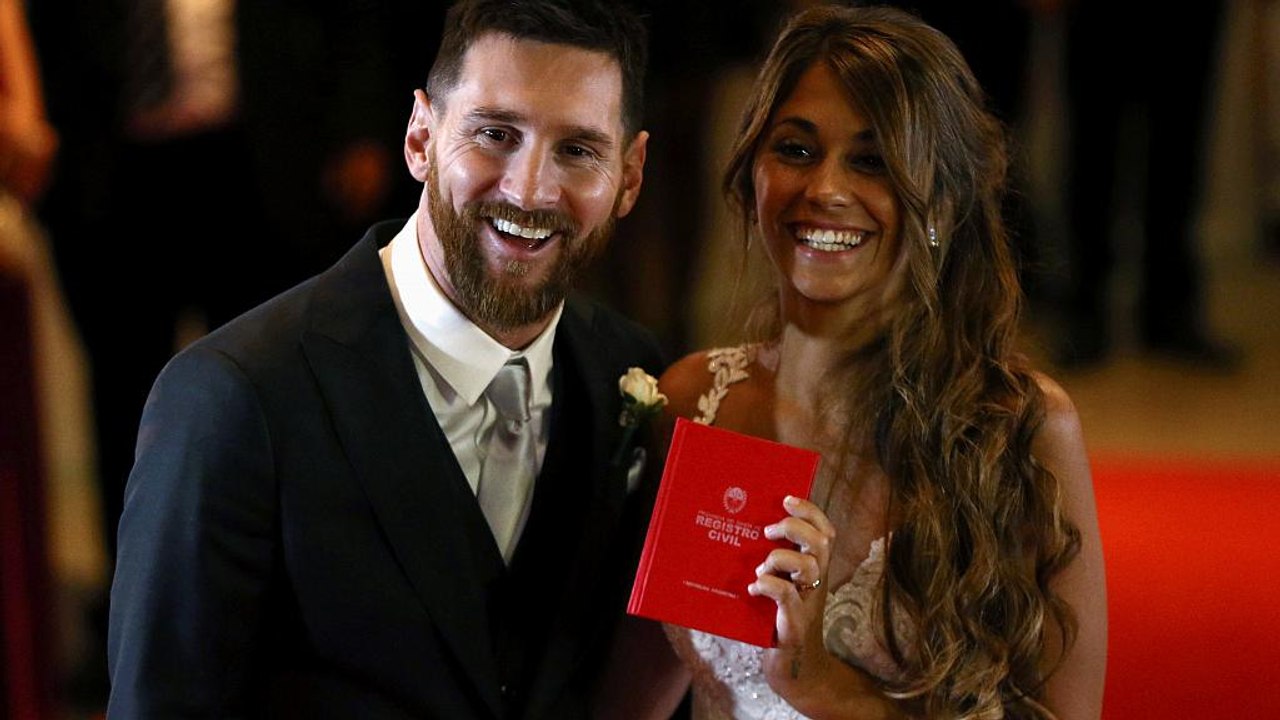 Fußballstar Lionel Messi heiratet langjährige Freundin
