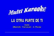Jorge Muniz - La Otra Parte de Tí (Karaoke)