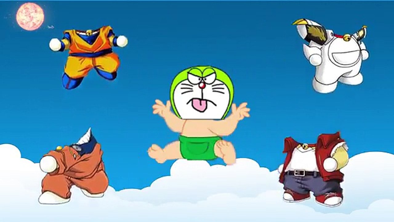 Wrong Dress To Learn Color With Emotions Doraemon Finger Family Nursery Rhymes And Bad Baby Crying