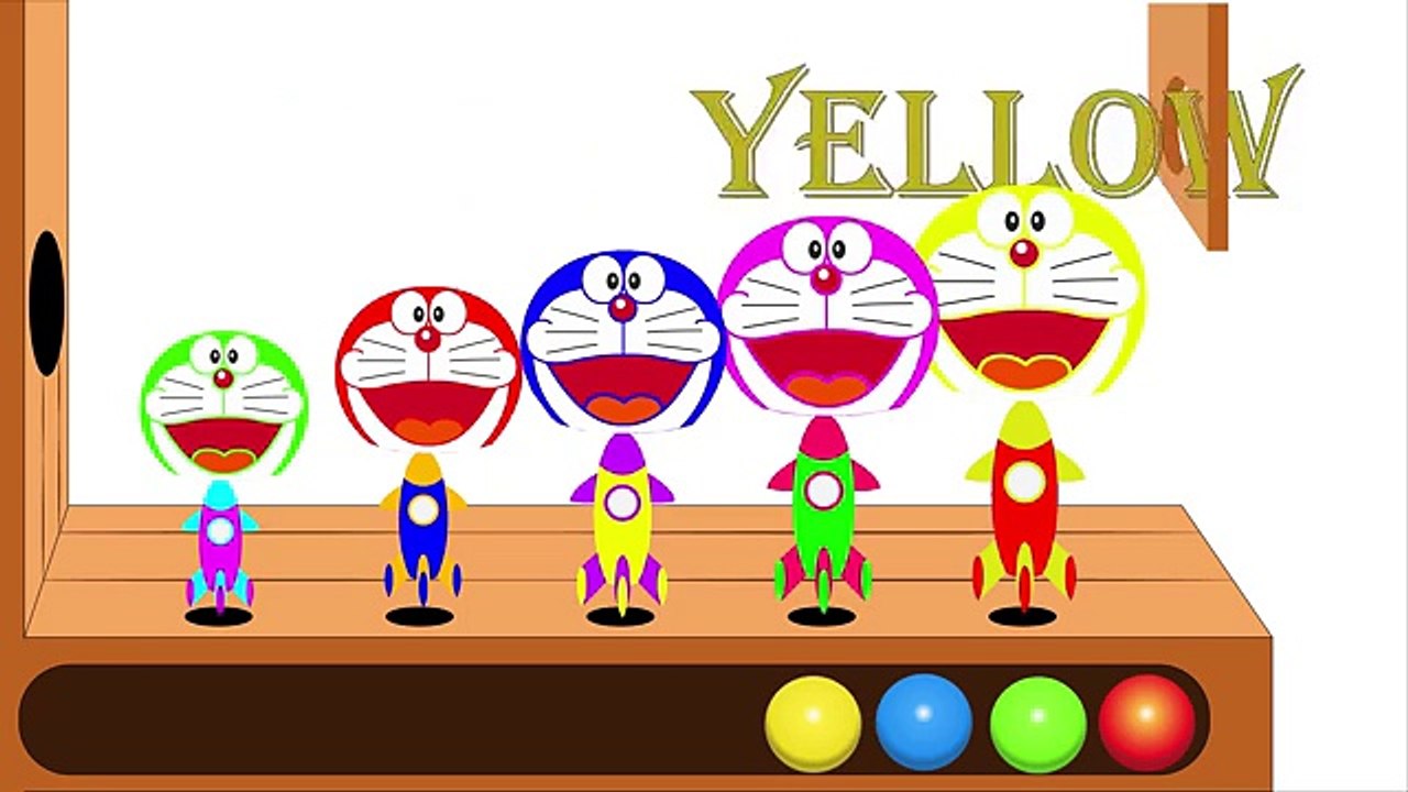 Funny For Kids With Lollipop Doraemon Spacecraft Xylophone Hammer ToysTo Learn Colors for Children