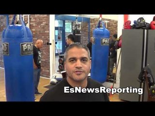hugo centeno putting in work on thanksgiving EsNews Boxing