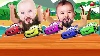 Bad Baby Crying with MCQUEEN full colors To Learn Colors Video for Children Kids Toddler Video