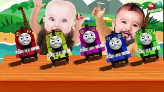 Bad Baby Crying with Thomas and Friends To Learn Colors Video for Children Kids Toddler Video