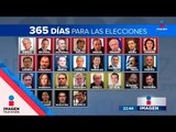 En 365 días serán las elecciones en México, hay 28 candidatos | Noticias con Ciro Gómez Leyva