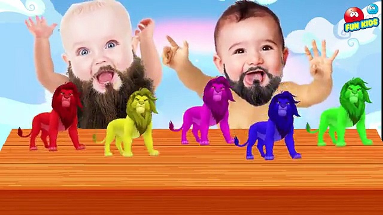 Baby Steal Bad Baby Crying With Simba Ạnimal To Learn Colors Video for Children Kids Toddler Video