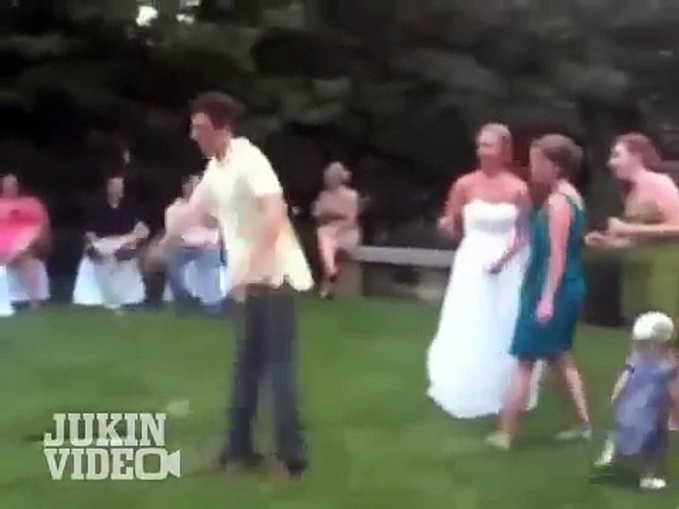 Out of Control Wedding Dancer Fail