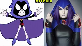 Teen Titans Go All Characters In Real Life | Latest 2017