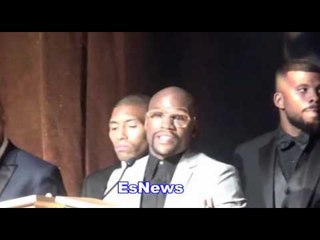 Floyd Mayweather Reveals He Use To Be A Southpaw Talks Why He's TBE - EsNews Boxing