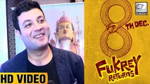 Varun Sharma REVEALS Details About 'Fukrey Returns'