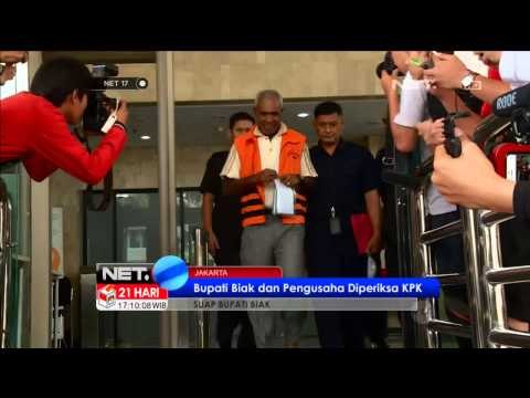 NET17 - KPK Memeriksa Bupati Biak dan Pengusaha