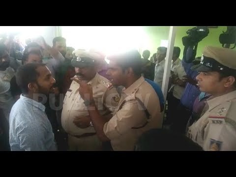 SP Annamalai questions ABVP activists for interfering in college issue