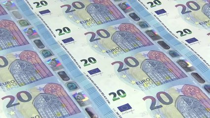 Voilà comment se déroule l'impression du nouveau billet de 20 euros