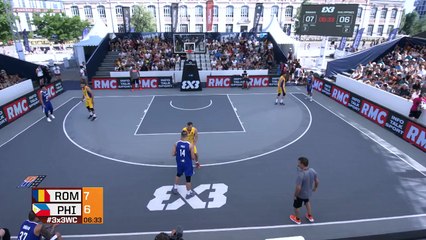 Kobe Paras with the sweet behind-the-back move - FIBA 3x3 World Cup 2017