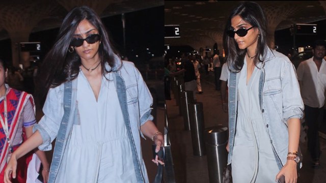 Sonam Kapoor's New Tanned Airport Look