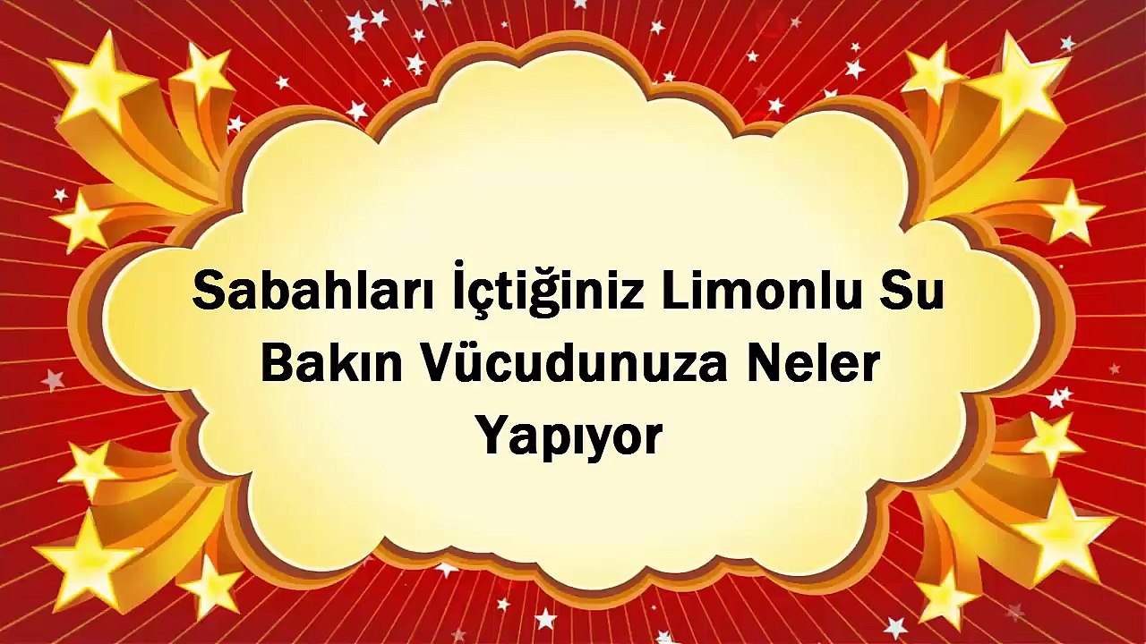 Sabahları İçtiğiniz Limonlu Su Bakın Vücudunuza Neler Yapıyor