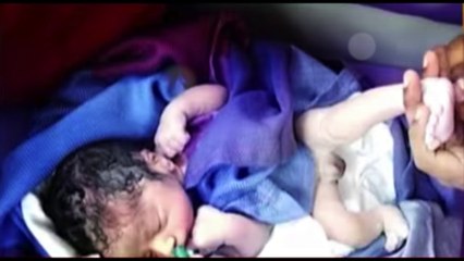 बदलो में हुआ जनम ,भारत में  पहेली बार  35000 फ़ीट की ऊचाई पर किसी बचे का जनम हुआ है