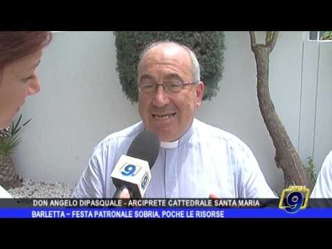 Barletta | Festa patronale sobria, poche le risorse