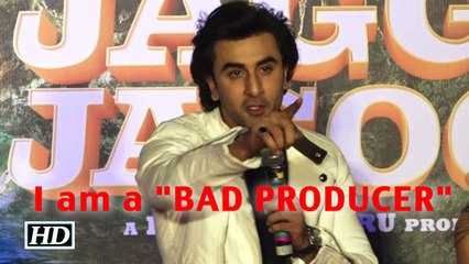 Ranbir Admits he is a BAD PRODUCER