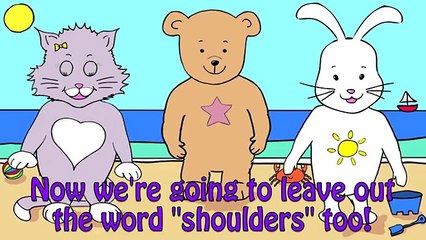 Head Shoulders Knees and Toes - Nursery Rhymes with lyrics