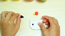 Play Doh Hello Kitty Easy! How to Make Sanrio Hello Kitty Cake Fun to Make amazings