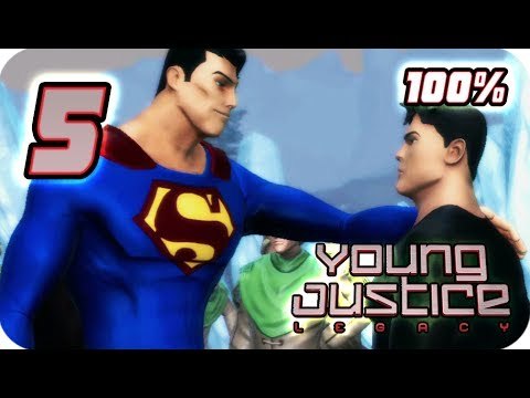 Young Justice: Legacy Walkthrough Part 5 (PS3, X360, PC) 100% Siberia Mission 6