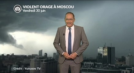 Météo Europe : violents orages à Moscou et Berlin
