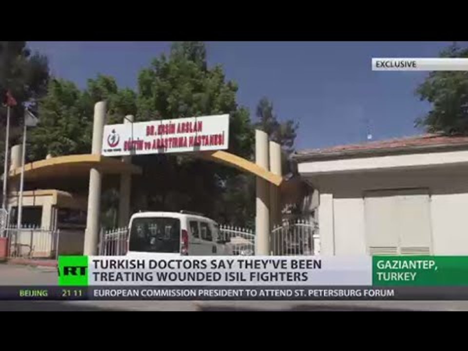 Turkish doctors confirm treating wounded ISIS fighters, removing suicide vests & grenades