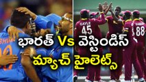 India vs West Indies 2017 : 3rd ODI Highlights, IND beat WI by 93 Runs | Oneindia Telugu