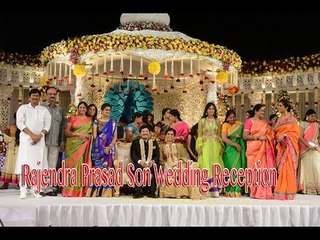 Celebrities @ Rajendra Prasad Son Wedding Reception