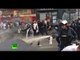 RAW: Police use tear gas, batons to disperse England fans in Lille