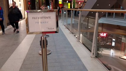 Charleroi : premiers soldes à Rive Gauche