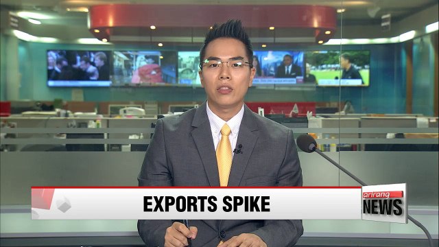 S. Korea's exports jump 13.7% y/y in June, 8th straight month on rise