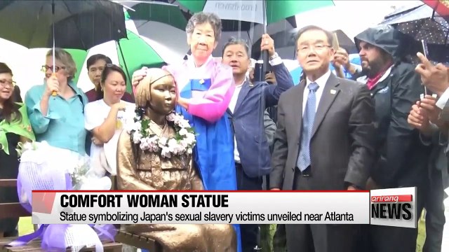 Statue symbolizing Japan's sexual slavery victims unveiled near Atlanta