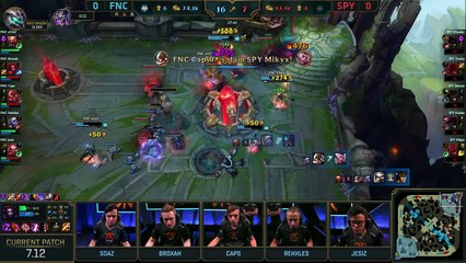 Splyce vs Fnatic Highlights Week 5 EULCS Summer