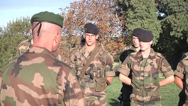 L'école spéciale militaire de Saint-Cyr au camp des Garrigues - octobre 2012