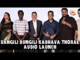 Sangili Bungili Kadhava Thorae Audio Launch - Jiiva, Sri Divya || Atlee Kumar