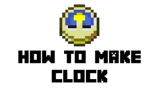 Minecraft Survival - How to Make Clock