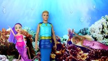 Замороженный Эльза и Анна являются русалки дисней Принцесса русалки с Русалка Куклы готовый