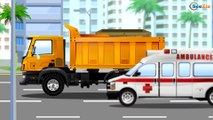 Car Cartoon with Truck and The Blue Cement Mixer Truck Full Episode Bip Bip Cars for children