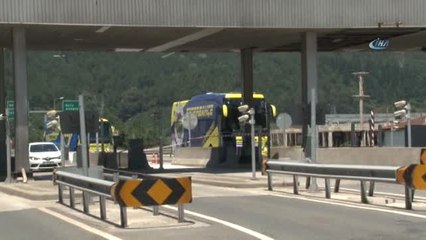 Fenerbahçe'yi Düzce'de Taraftarlar Karşıladı