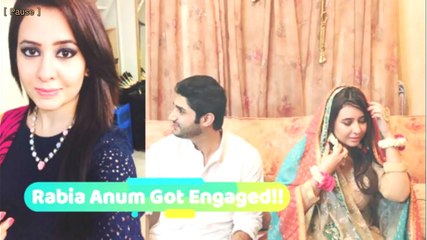 Rabia Anum Engagement Photos