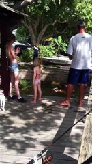 Pete : l’alligator qui protégeait cette famille des autres alligators