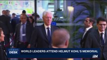 i24NEWS DESK | World leaders attend Helmut Kohl's memorial | Saturday, July 1st 2017