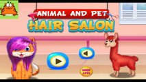 Enfants pour clin doeil coupe de cheveux de coiffeur des animaux
