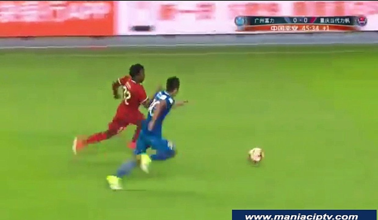 Kardec Alan GOAL HD - Guangzhou R&F 0-1 Chongqing Lifan 01.07.2017