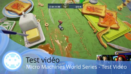 Test vidéo - Micro Machines World Series - Retour en Enfance sur PS4 !