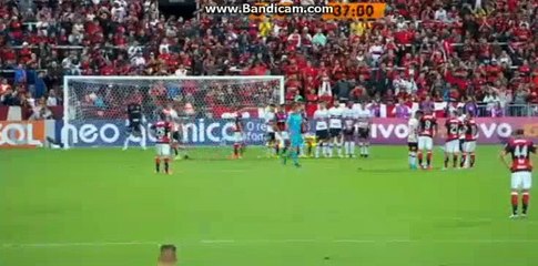 Guerrero  Goal  HD  Flamengo RJ 1 - 0	 Sao Paulo  02-07-2017