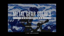 メタルギアソリッド3　サブシスタンス [PS2] オープニング1