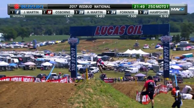 2017 Lucas Oil Pro Motocross - Rd6 RedBud 250 Moto 1